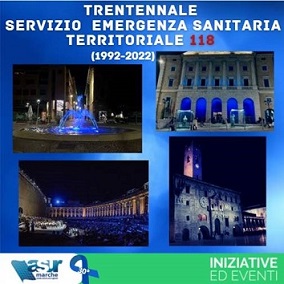 Trentennale Servizio Emergenza Sanitaria Territoriale 118