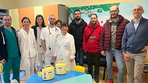 AST AN - Donazione alla Pediatria del "Carlo Urbani" di  Jesi