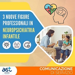 AST AN - In arrivo 3 figure di Neuropsichiatra Infantile